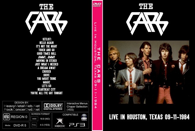 THE CARS - Live In Houston Texas 09-11-1984 (UPGRADE VERSION).jpg